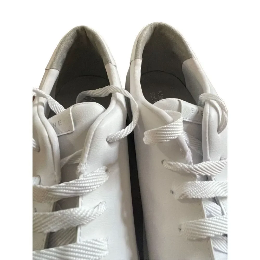 Everlane The ReLeather Tennis shoes white sneakers‎ W13 M11